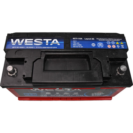 Аккумулятор WESTA 110Ah EFB