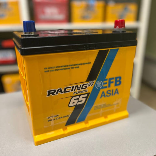 Аккумулятор RACING FORCE EFB 65Ah Asia START STOP