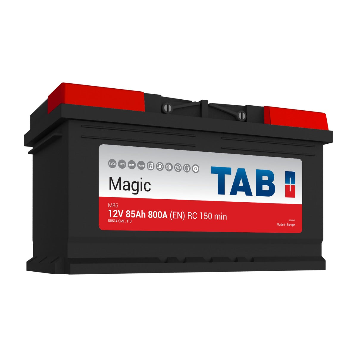 Аккумулятор TAB MAGIC 85Ah 800A