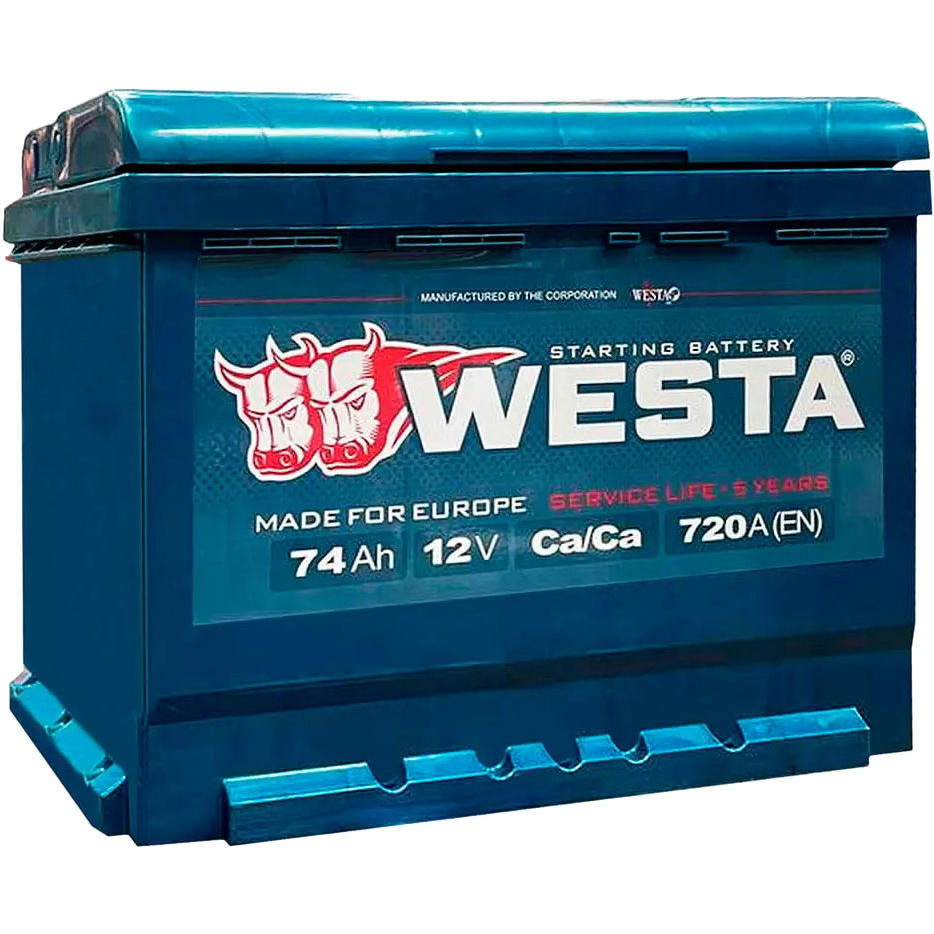 Аккумулятор Westa Premium 74Ah 720A