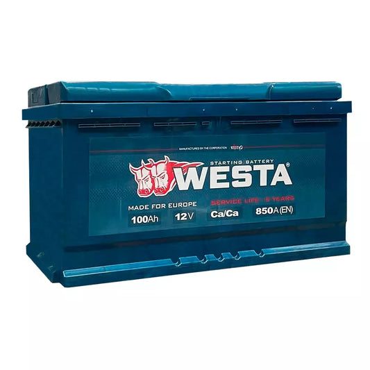 Аккумулятор WESTA 100Ah 850A