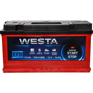 Акумулятор WESTA 110Ah EFB