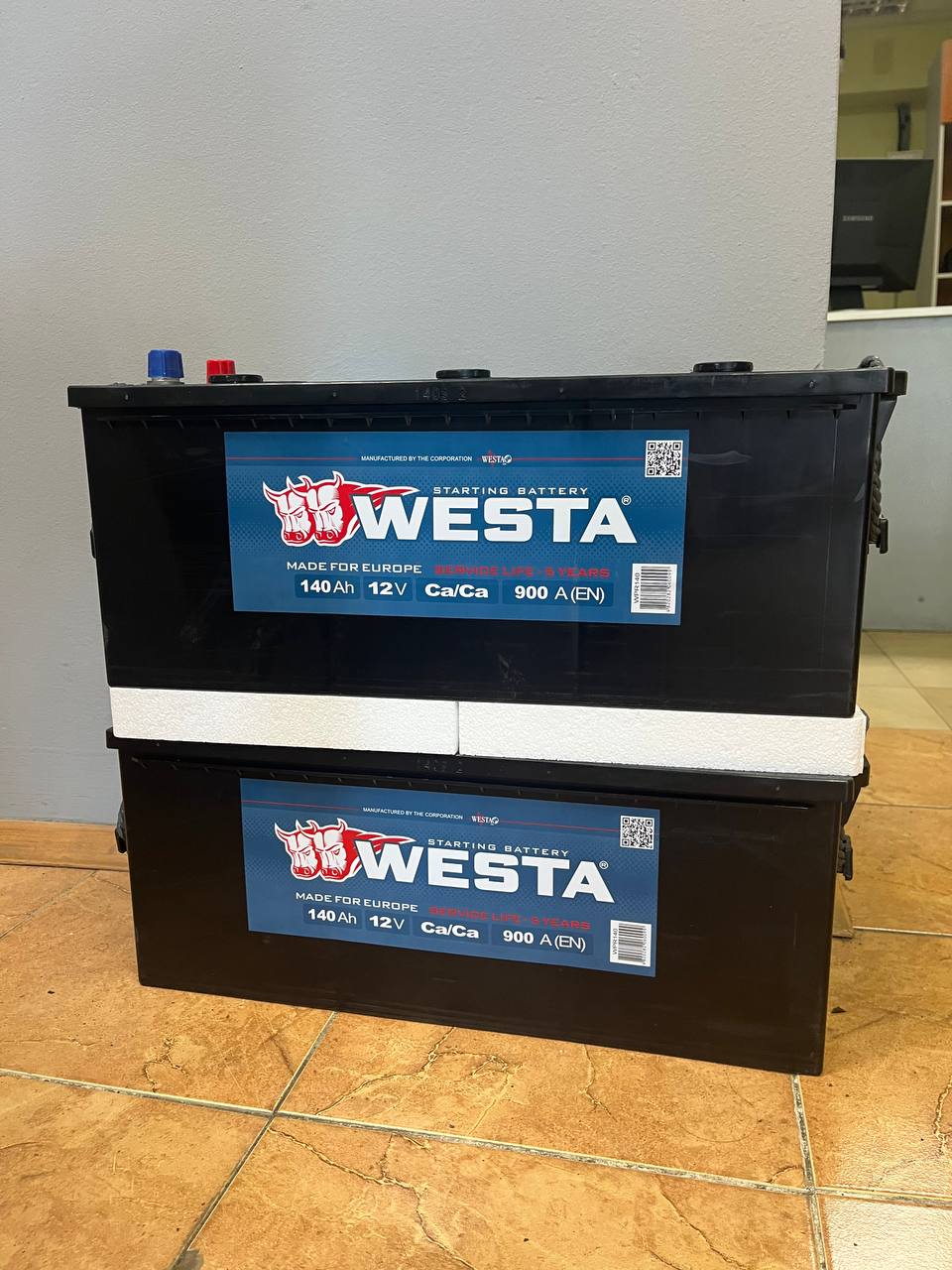 Аккумулятор Westa 6CT-140Ah 900A