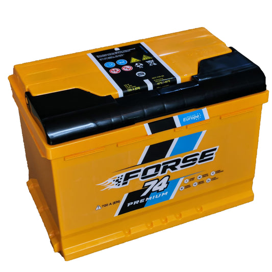 Аккумулятор FORSE 74Ah 720A Premium