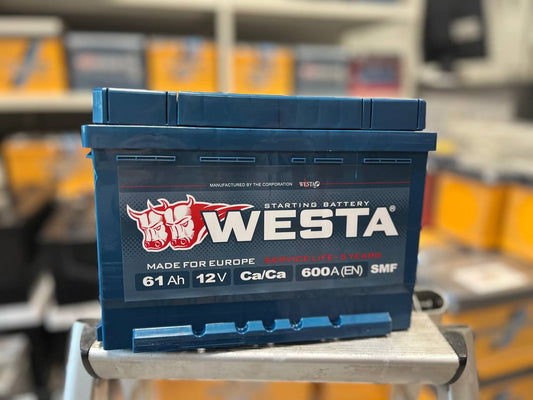 Аккумулятор Westa 61Ah 600A необслуживаемый
