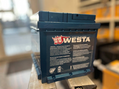 Акумулятор Westa 61Ah 600A необслуговуваний