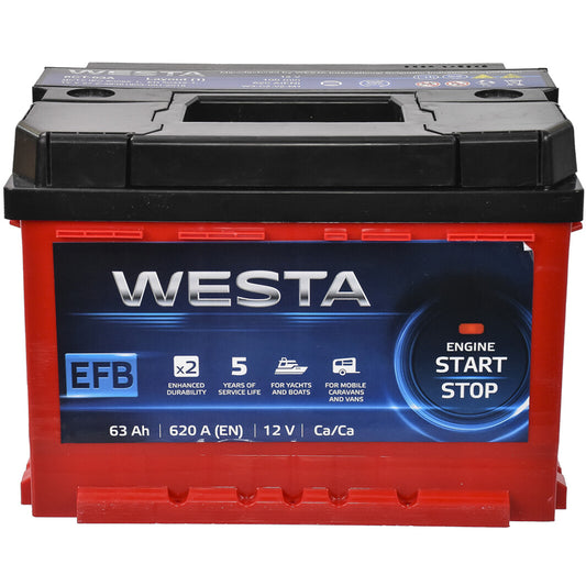 Аккумулятор WESTA 63Ah EFB