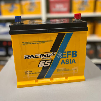 Аккумулятор RACING FORCE EFB 65Ah Asia START STOP