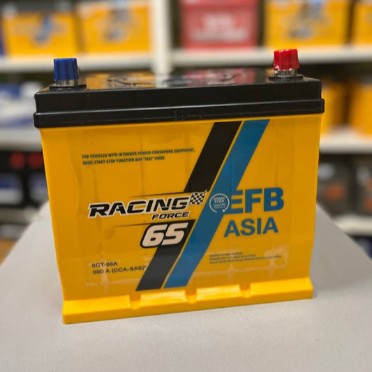 Аккумулятор RACING FORCE EFB 65Ah Asia START STOP