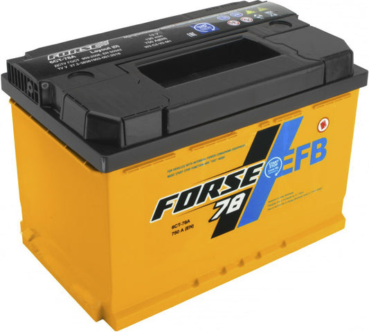Аккумулятор FORSE 78Ah EFB