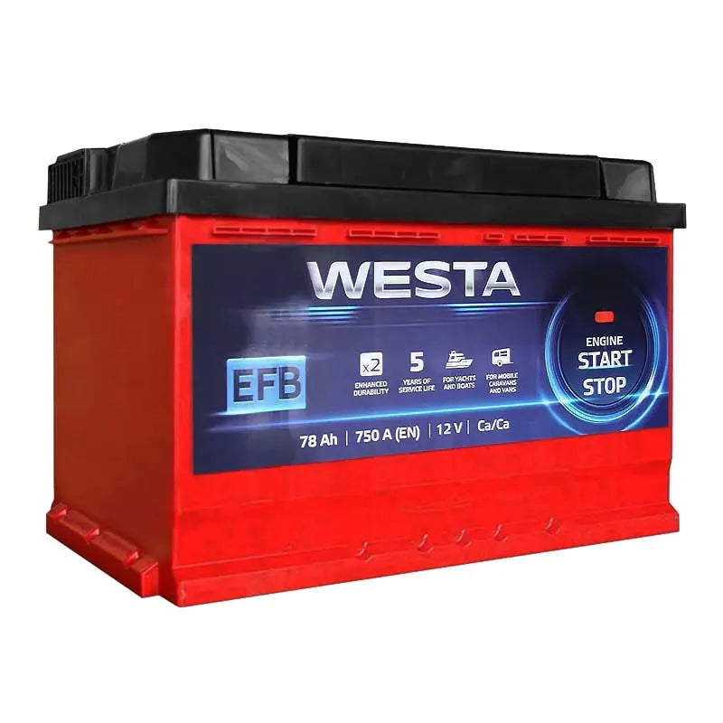 Аккумулятор Westa 78Ah EFB