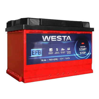 Аккумулятор Westa 78Ah EFB