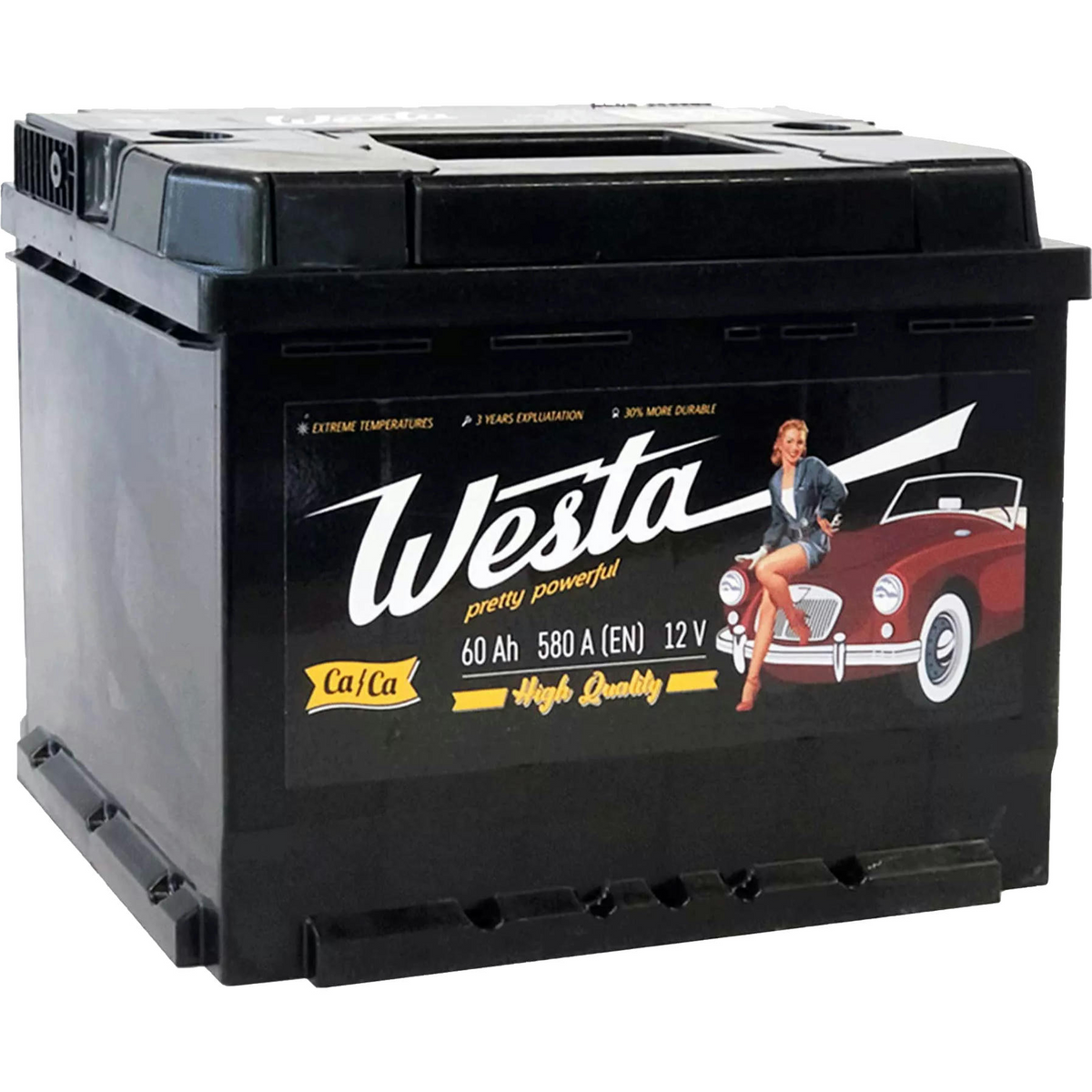 Аккумулятор Westa Pretty Powerful 60Ah 580A