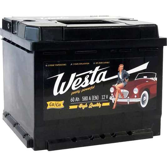 Аккумулятор Westa Pretty Powerful 60Ah 580A