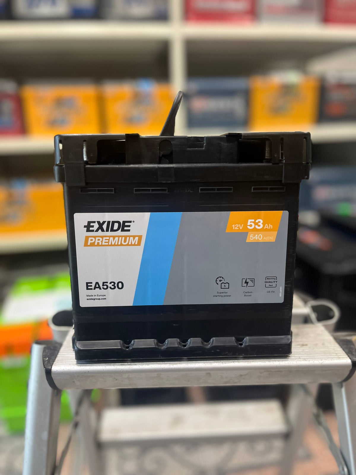 Аккумулятор EXIDE Premium 53Ah 540A