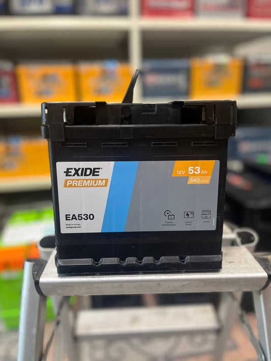 Аккумулятор EXIDE Premium 53Ah 540A