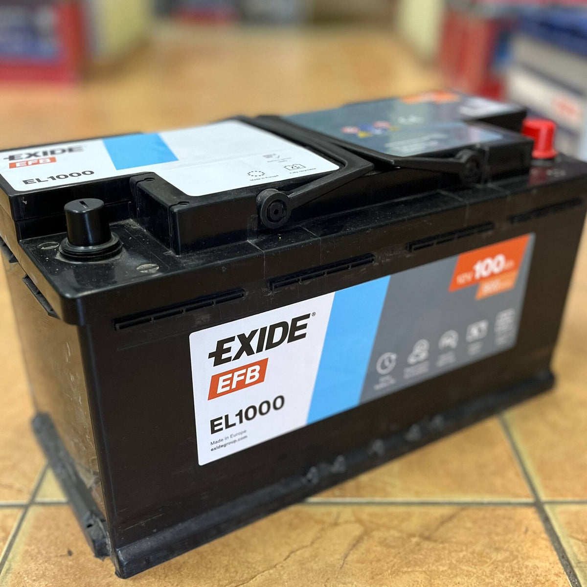 Аккумулятор EXIDE EFB 100Ah 900A Start-Stop
