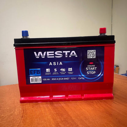 Аккумулятор Westa 6CT-100Ah EFB Asia