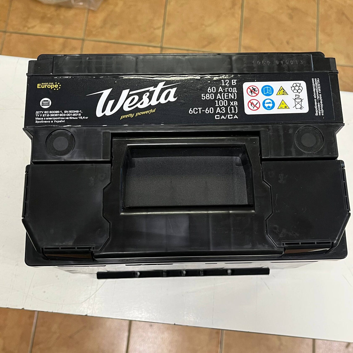 Аккумулятор Westa Pretty Powerful 60Ah 580A