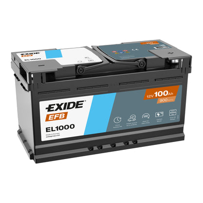 Аккумулятор EXIDE EFB 100Ah 900A Start-Stop
