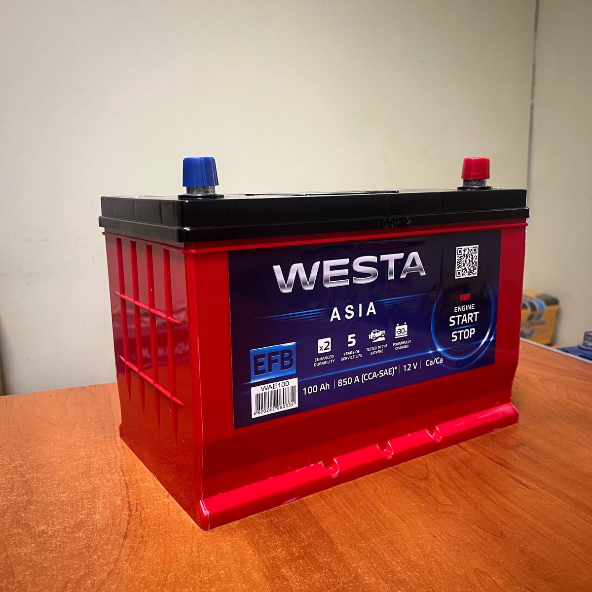 Аккумулятор Westa 6CT-100Ah EFB Asia
