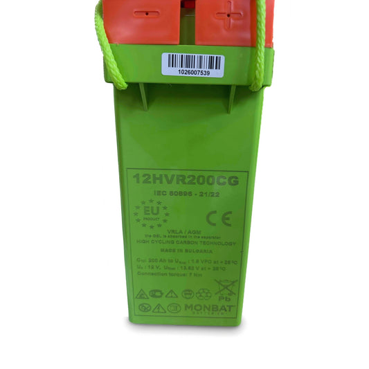 Аккумулятор Monbat 12HVR200CG AGM 200Ah