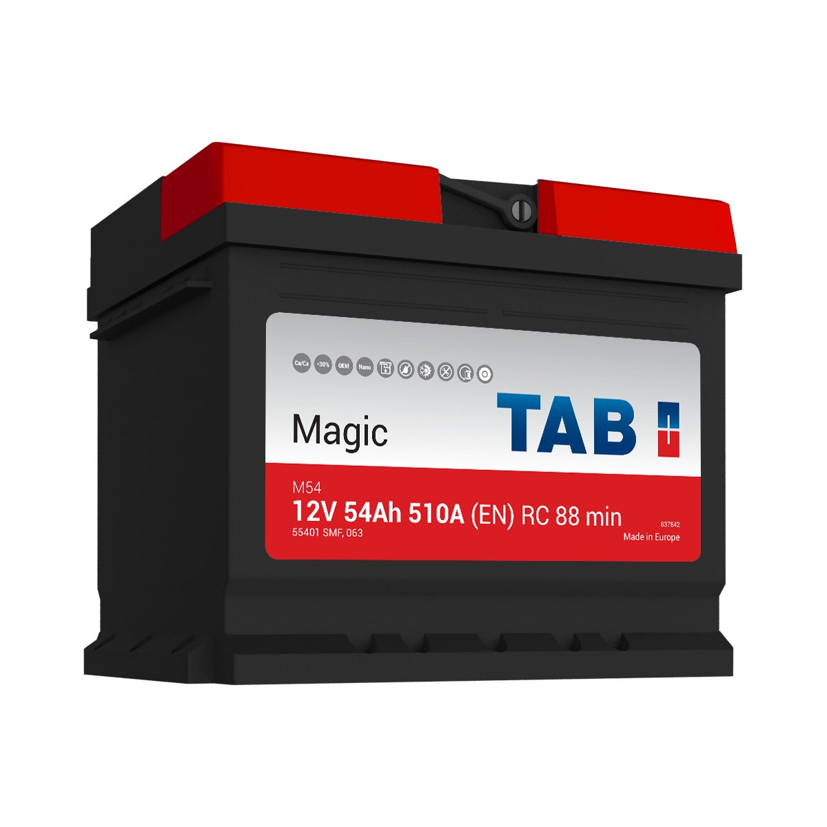 Аккумулятор TAB MAGIC 54Ah 510A