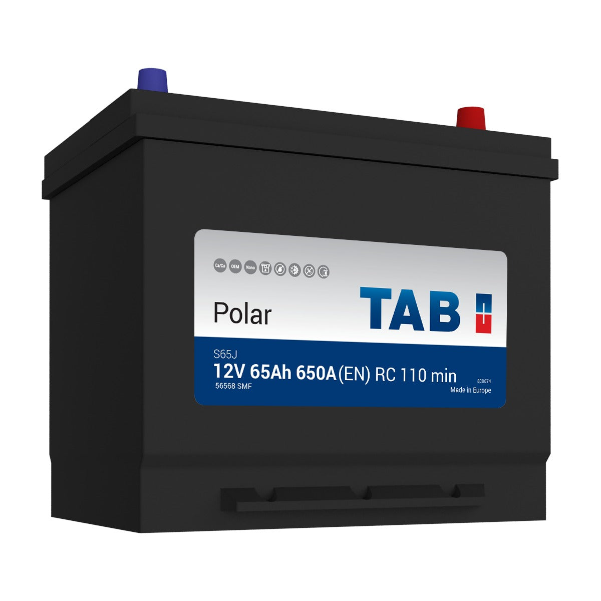 Аккумулятор TAB Polar 65 Asia 650A