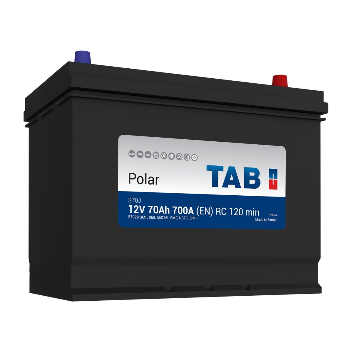 Аккумулятор TAB Polar 70 Asia 700A